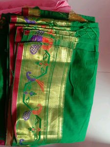 Green 💚 Paithani Saree