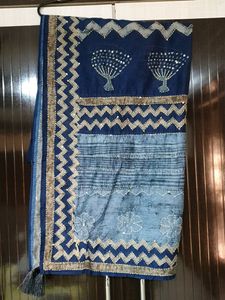 Heavy Dupata With Work Wear Kurtha