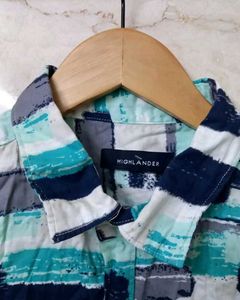 Men's Short Sleeve Printed Shirt