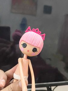 Cute Princess Doll with Pink Hair