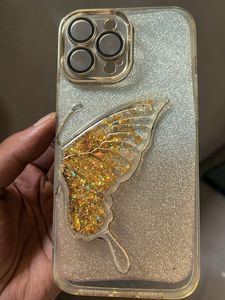 Glitter Butterfly Phone Case iPhone 13 Pro Max