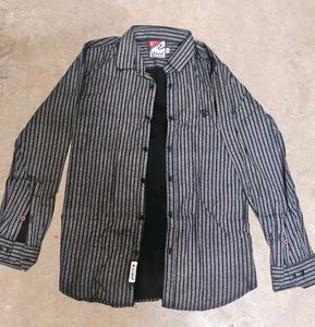 Men's Striped Casual Shirt