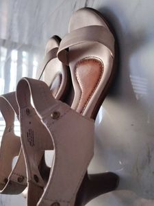BATA Stylish Beige Sandals