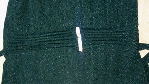 Green sparkly dress