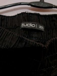 Black Wide Leg Cargo Pants