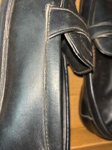 Classic Black Leather Loafers