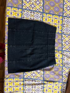Denim Mini Skirt