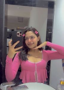 Chic Pink Peplum Top