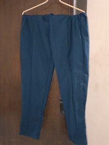 Blue White Stripped Trouser Formal Wear
