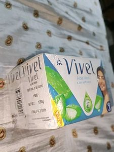 Vivel Aloe Vera Soap (2 packs of 4 each)