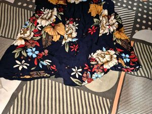 Floral Print Summer Dress jumpsuit short
