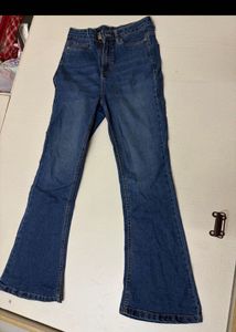 Blue Flare Jeans