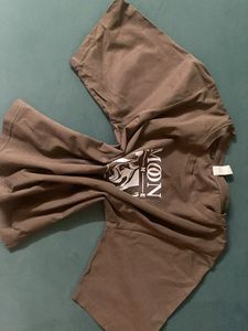 Brown Graphic T-Shirt #1