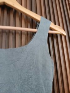 Sleeveless Grey Mini Dress
