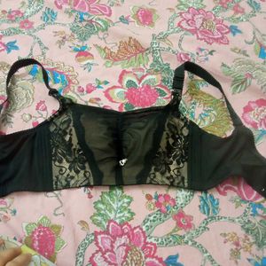 Elegant Black Lace Bra