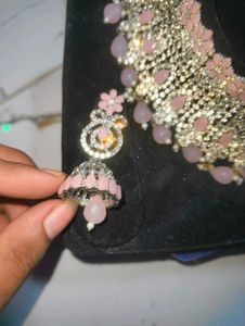 Stunning Kundan &amp; daimond Pearl Choker Set