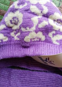 Cozy Knit Set: Hat &amp; Scarf