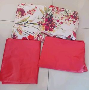 4 Curtain Set