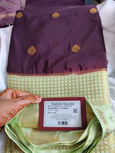 Mysore crepe silk saree