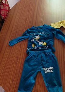 Mickey &amp; Donald Duck Pajama Set 2