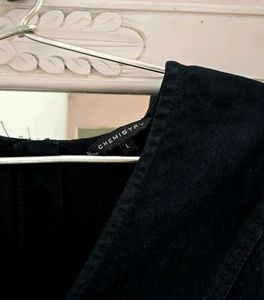 Chemistry Chic Black Peplum Dress