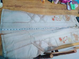 embroidery jean