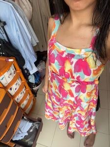 Floral Sundress &amp; savana hangbag