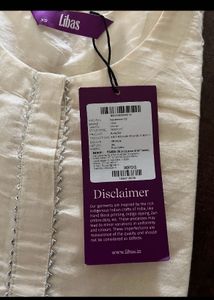 Cream Embroidered Kurta Palazzo set