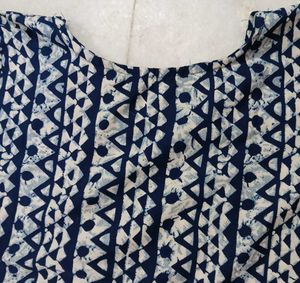 Patterned Blue suit