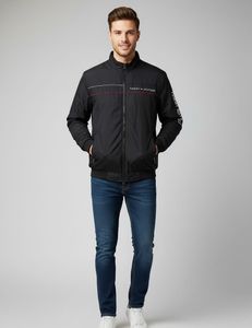 🆕Tommy Hilfiger Black Bomber Jacket