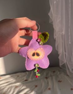 🍎⭐️Handmade Star-Apple Keychain