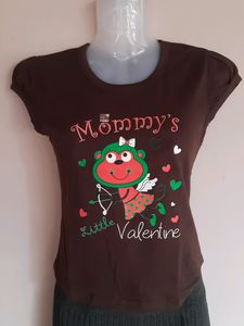 New Cotton Top With Tag Fir Girls, (Bust 26-28)