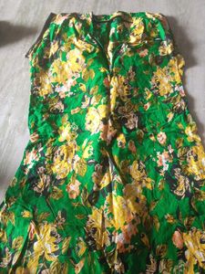 Vibrant Floral Print Kurta