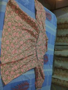 Beautiful Floral Print Kurta