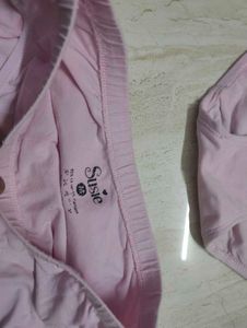 SUSIE Set of Two Pink Cotton Briefs