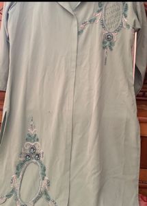 Elegant Mint Green Kurta Set