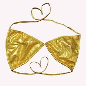 Sparkling Gold Bikini Set 🆕 NWOT