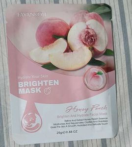 Fayankou K-BEAUTY Peach Facial Sheet Mask