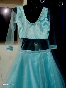 Stunning Sky Blue Lehenga for Sale
