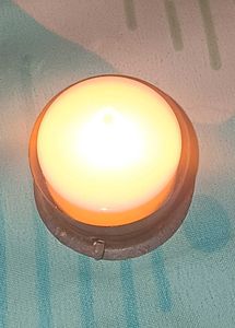 Decorative Accent Lamp wit cell diya