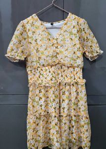 Chic Floral Print Dress
