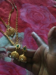 Gold Plated Alloy Jewellery Set