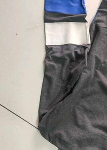 Men's Grey Striped Sweatshirt