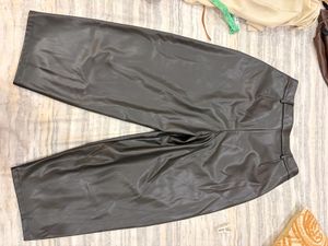 Stylish Faux Leather Pants
