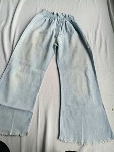 Light Wash Bell Bottom Jeans