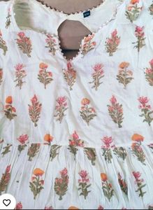 Floral Print Tiered Dress