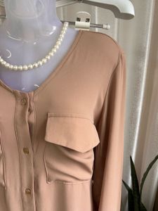 Imported Chic Button-Down shirt/Dress