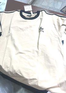 White Brand New Tshirt With Tag