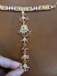 Elegant Bracelet &amp; Ring Set (haath phool)