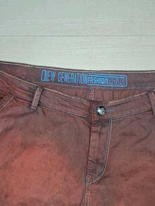 Stylish Red Wash "New Generation" Jeans of 1